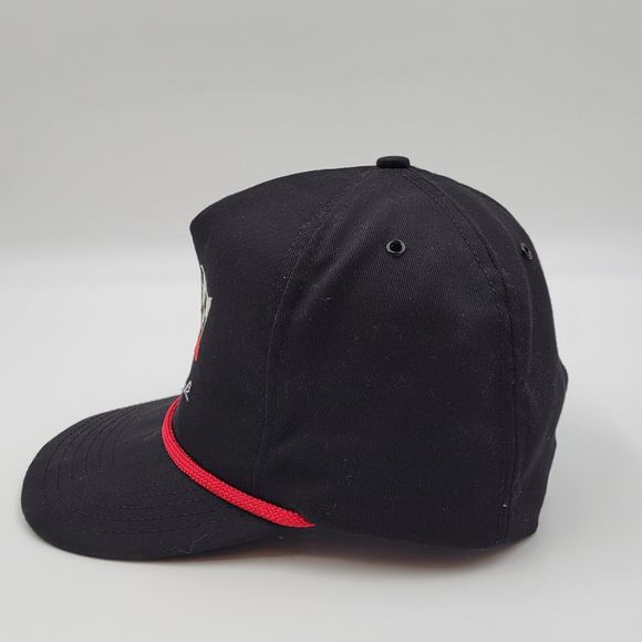 VTG Sports Image 1991 NASCAR Goodwrench 200 Racing At The Rock Snapback Hat USA - Picture 4 of 11